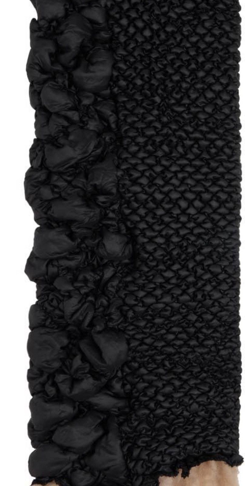 Charlie Constantinou Charlie Constantinou Brown Quilted Scarf Size ONE SIZE - 3 Thumbnail
