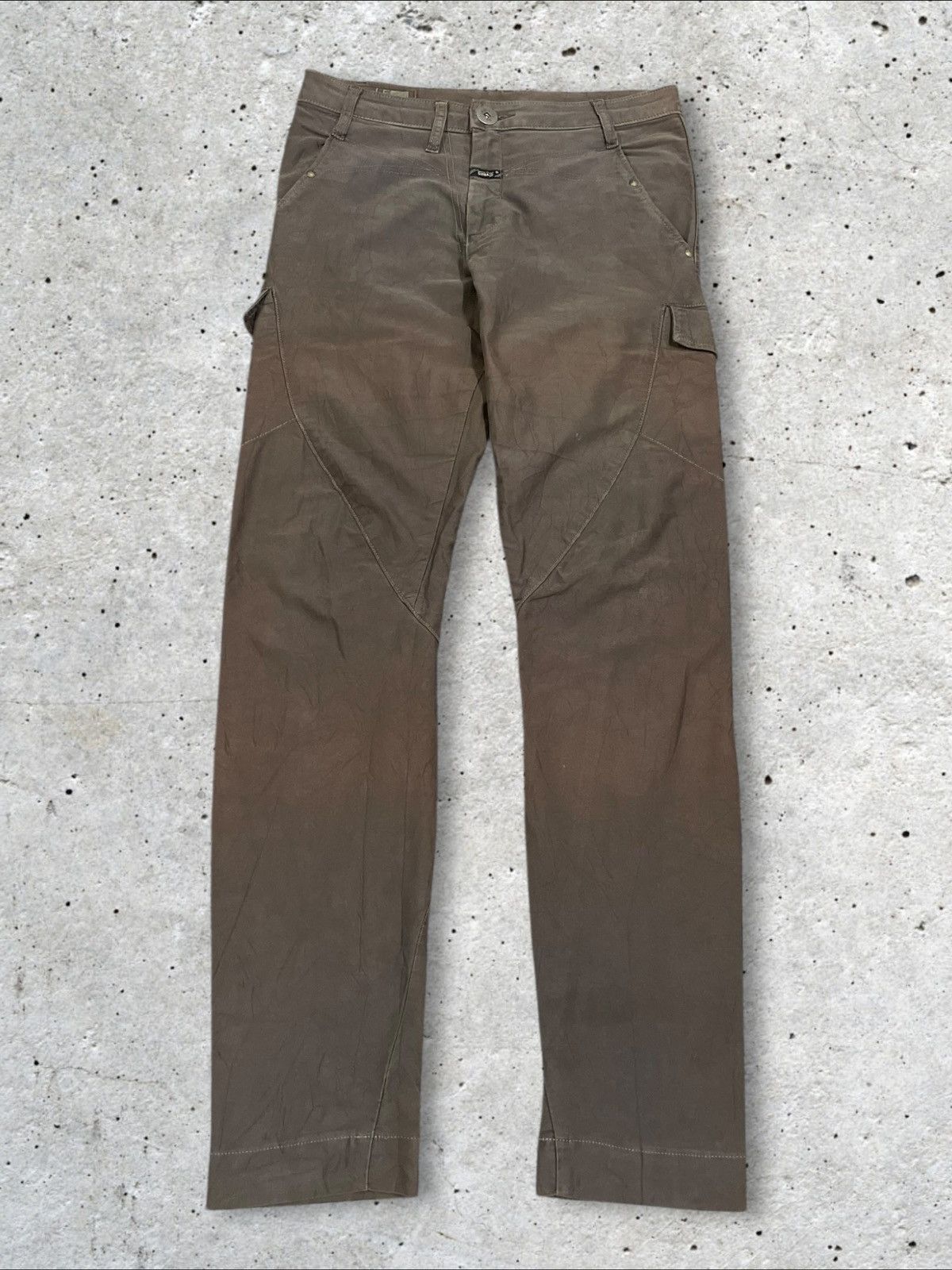 Marithe + Francois Girbaud Vintage Marithe Francois Girbaud Rusty Gorpcore Cargo Pants Size US 32 / EU 48 - 1 Thumbnail
