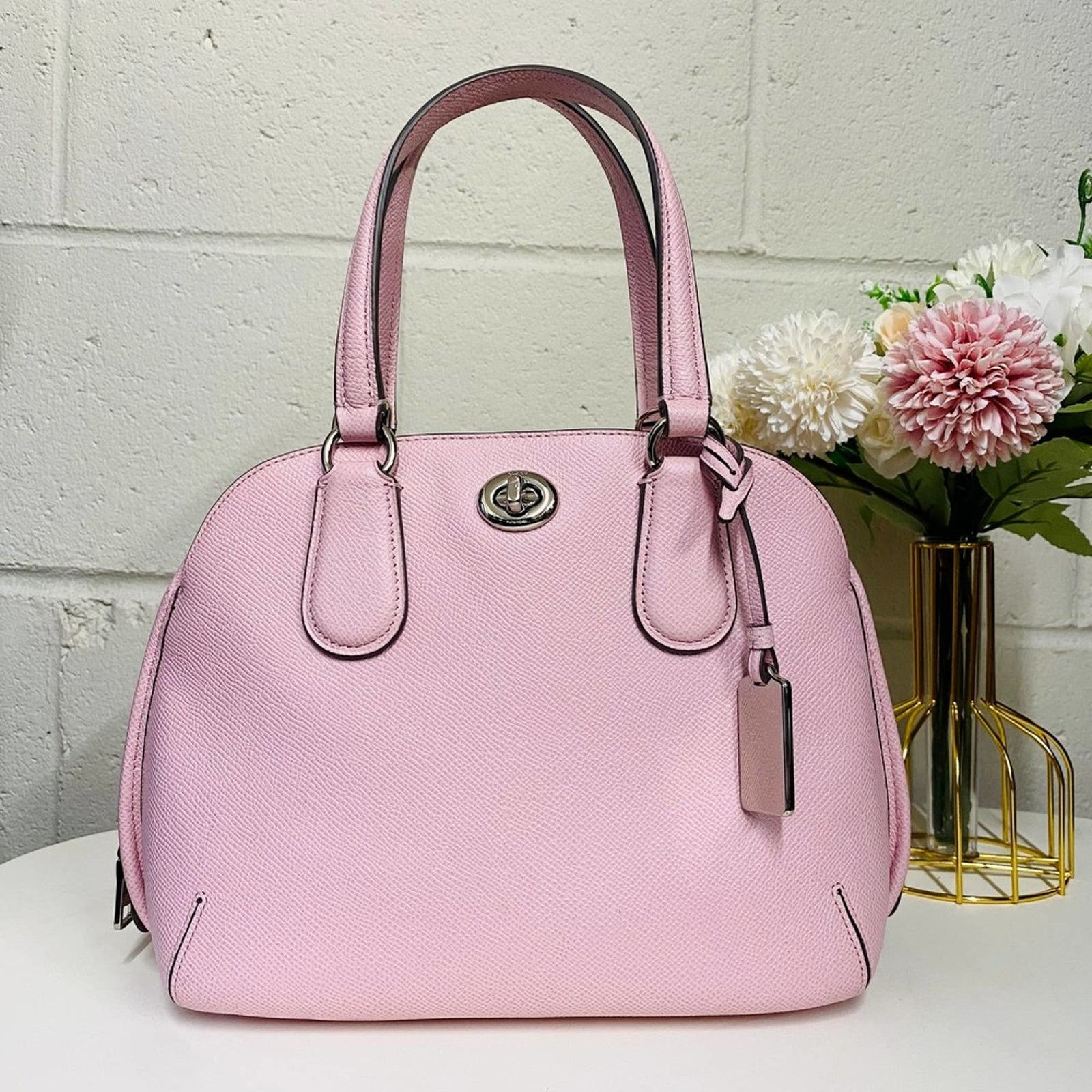Coach Coach F34940 Mini Prince Street Satchel IN Petal Size ONE SIZE - 3 Thumbnail