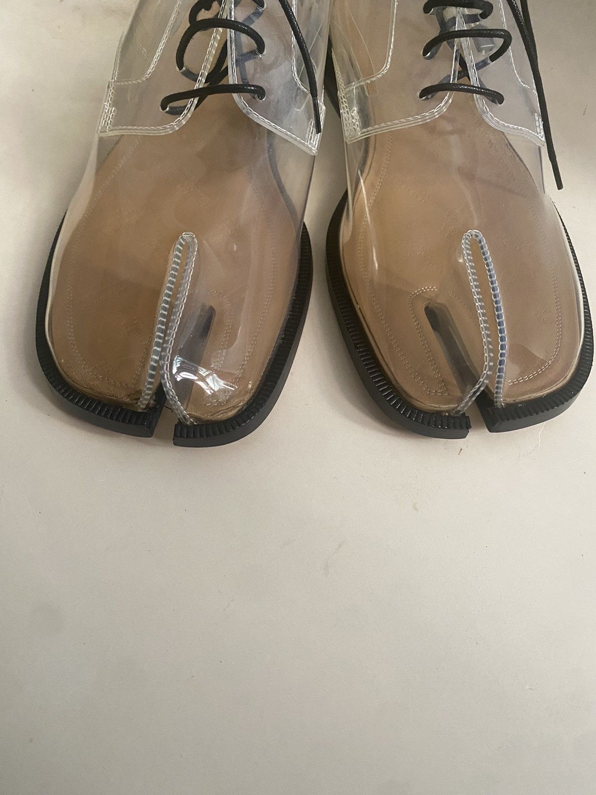 Maison Margiela 🌈-90% Maison Margiela transparent tabi IT44 Size US 11 / EU 44 - 3 Thumbnail