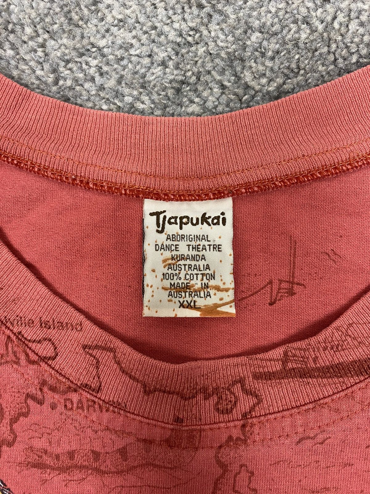 Vintage Vintage tribal cropped tshirt Size US XXL / EU 58 / 5 - 3 Thumbnail