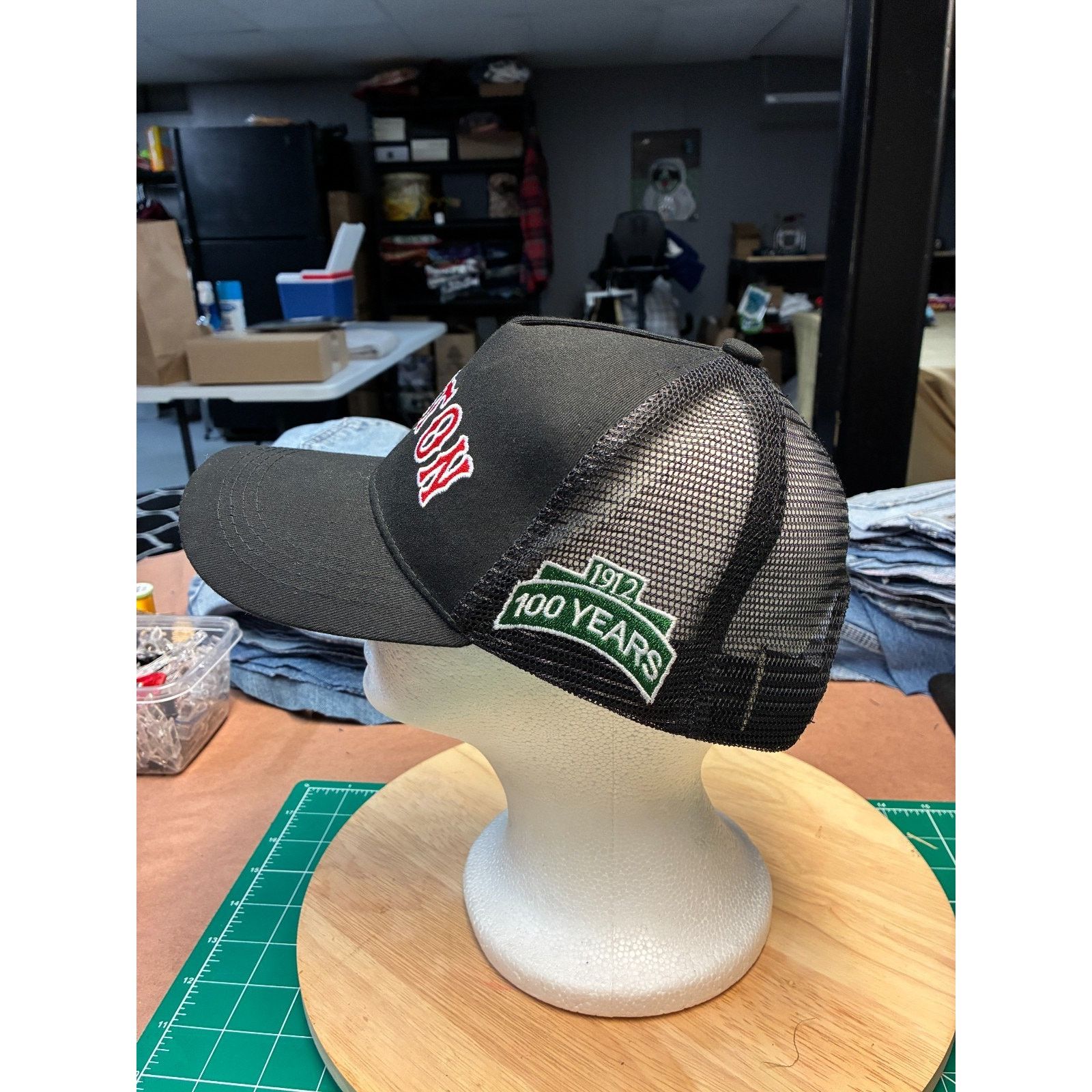 Other Boston Red Sox Fenway Park 100 Years 1912–2012 Trucker Hat Size ONE SIZE - 3 Thumbnail