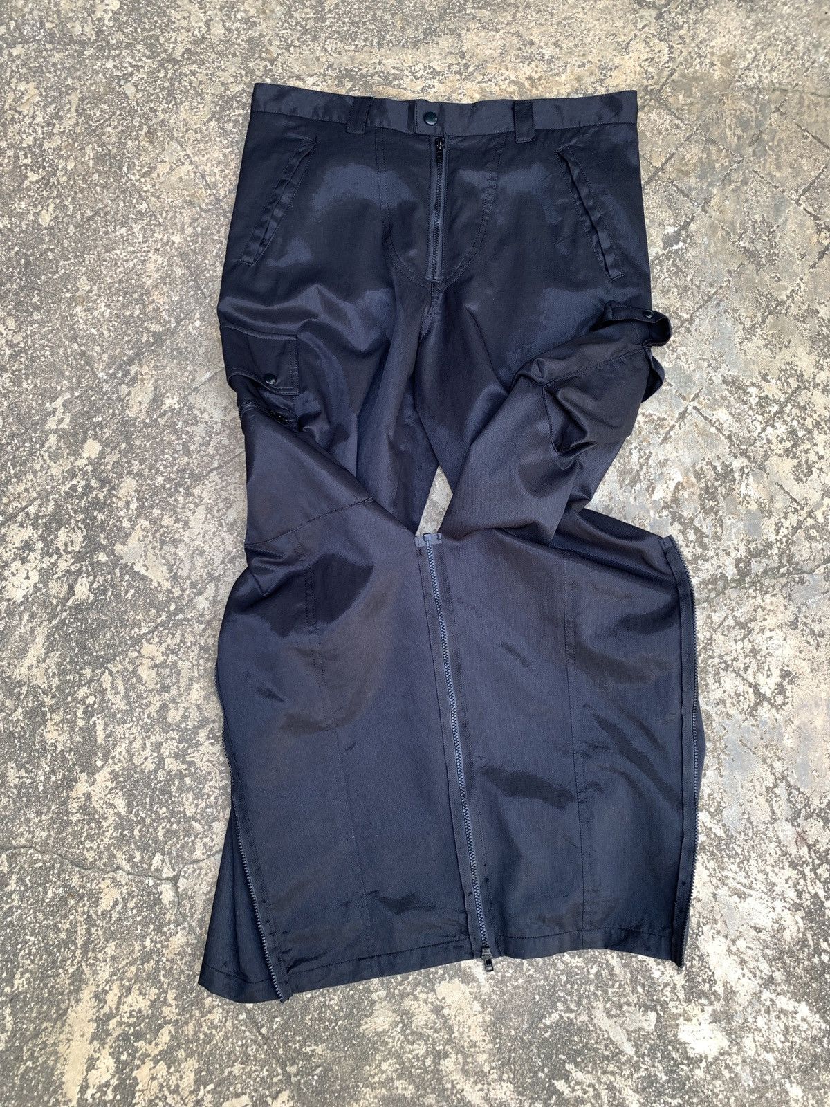 14th Addiction × If Six Was Nine × Kensho Abe 2000s Kensho Abe Convertible Cargo Pants Size 32" / US 10 / IT 46 - 3 Thumbnail