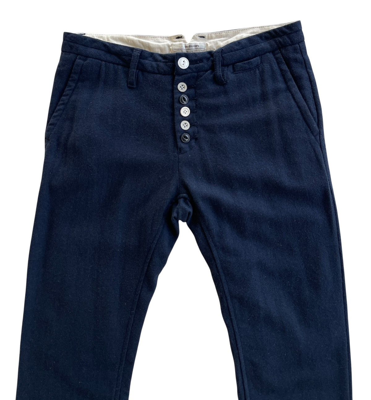 Japanese Brand Un Dix Cors Japanese Indigo Kapital Style Trousers Size US 30 / EU 46 - 3 Thumbnail