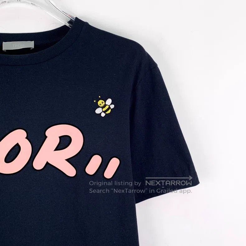 Dior Dior Black logo letter printed cotton round-neck short-sle Size US XXS / EU 40 - 3 Thumbnail