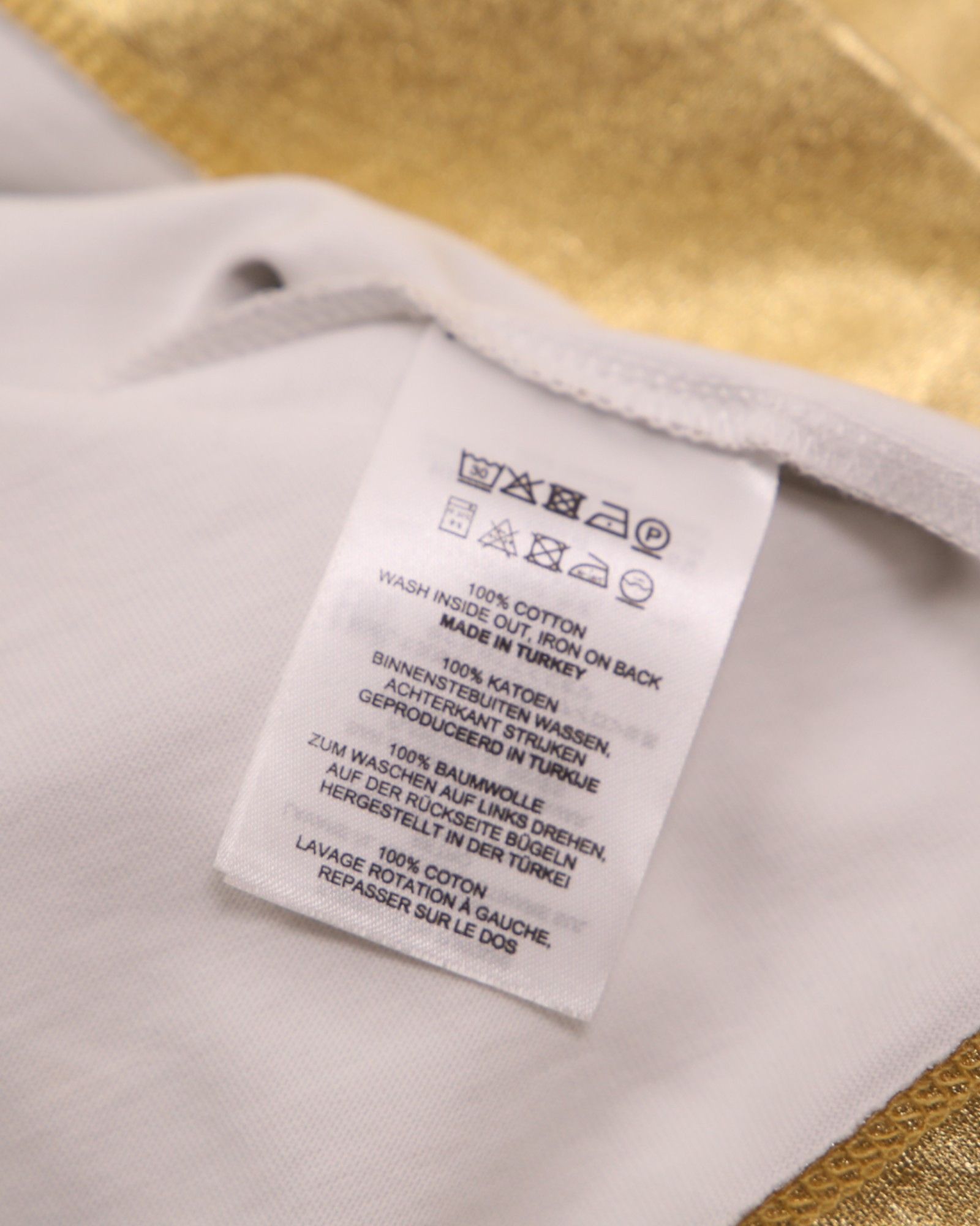 Dries Van Noten Gold Oversized tee Size M / US 6-8 / IT 42-44 - 7 Thumbnail