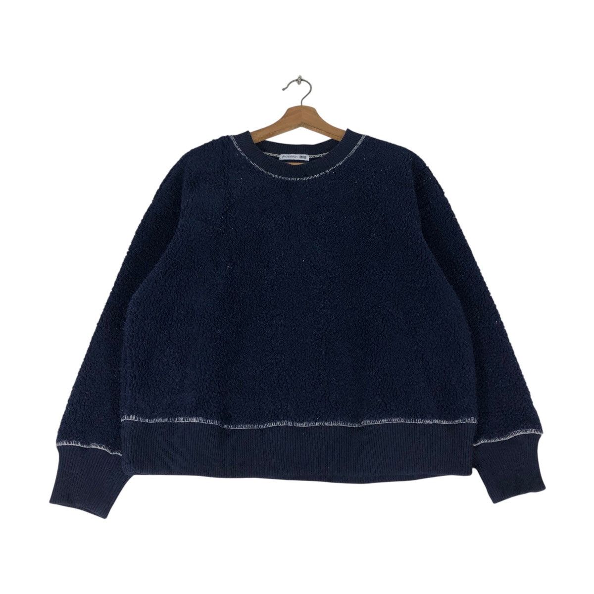 JW Anderson 📌Vintage Fleece Sweatshirt J.W.Anderson Uniqlo Japan Size US M / EU 48-50 / 2 - 3 Thumbnail