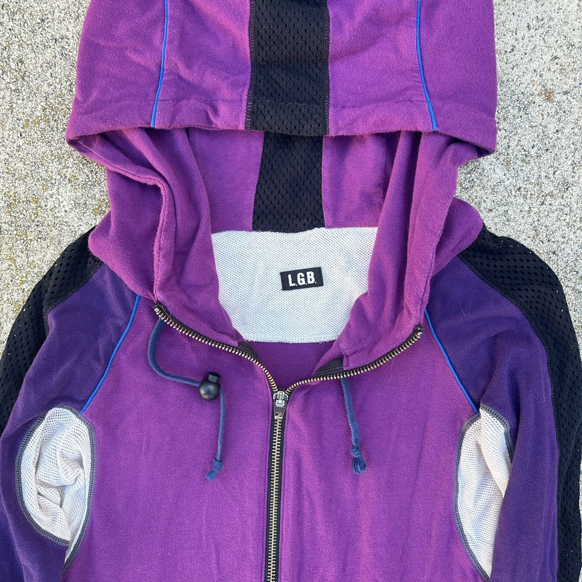 Le Grande Bleu (L.G.B.) LGB Boxer Hoodie Purple “BEYOND” Size US XS / EU 42 / 0 - 2 Thumbnail