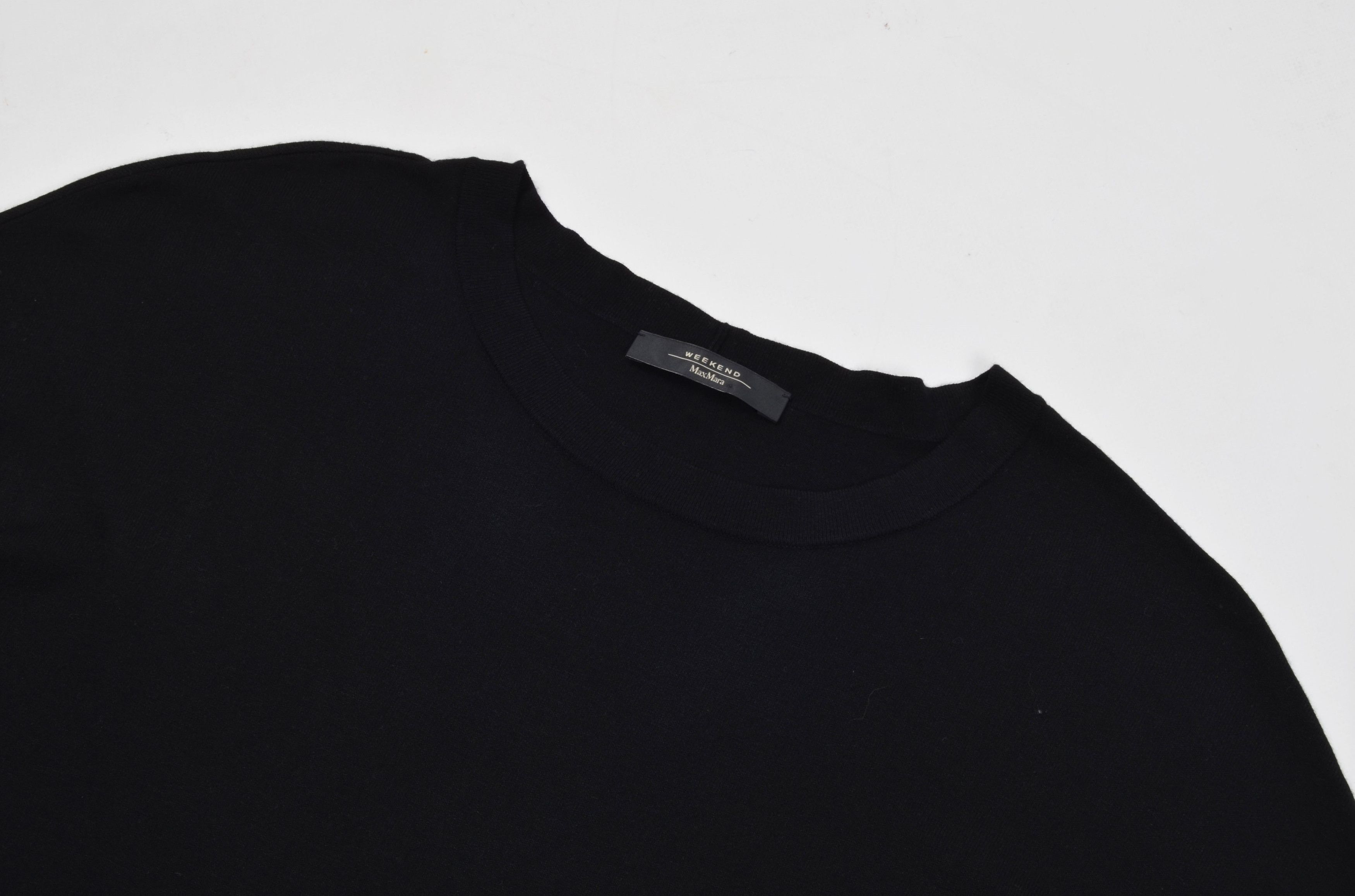Max Mara × Weekend Max Mara Weekend Max Mara Oversized Black 3/4 Sleeve Dress Size S / US 4 / IT 40 - 5 Thumbnail