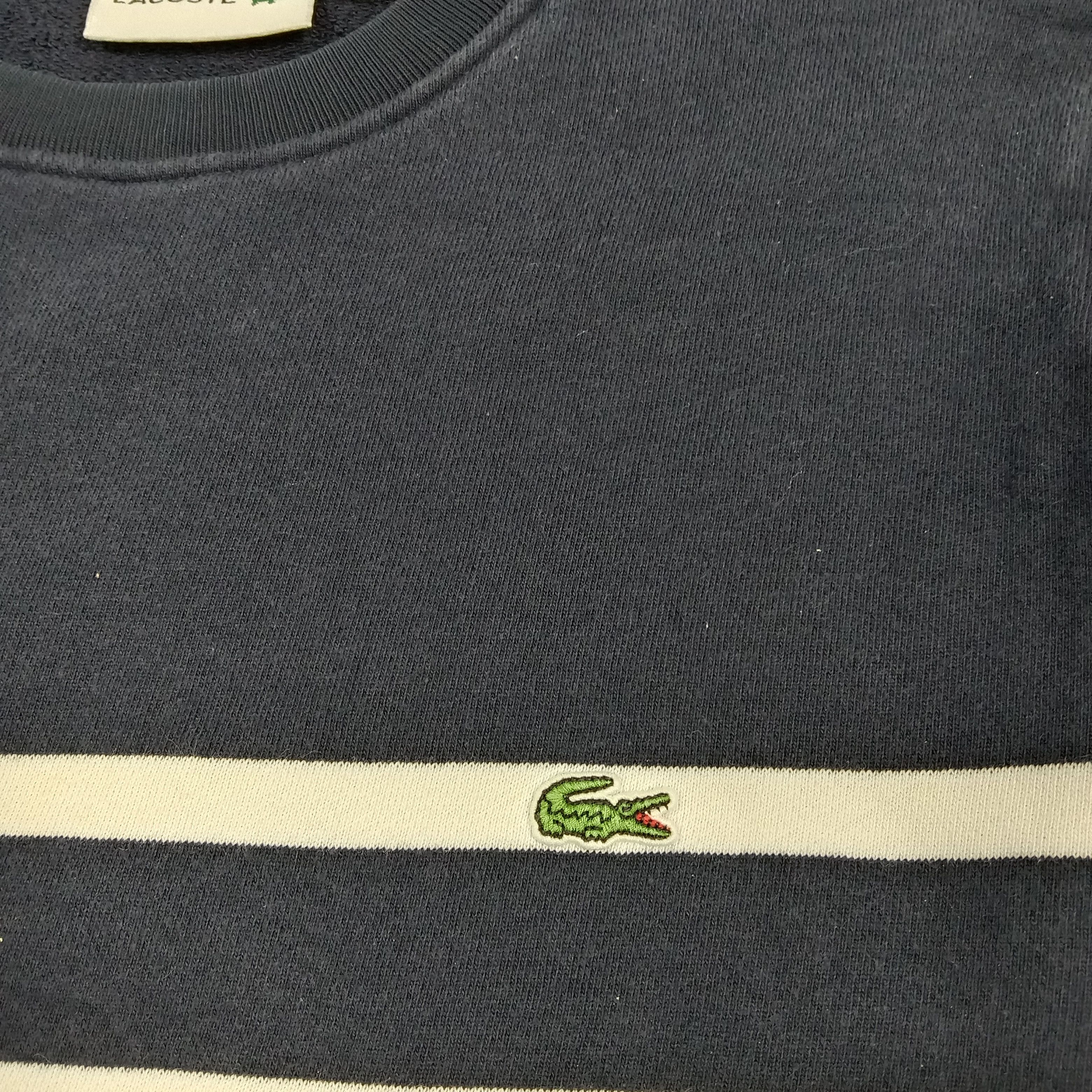 Lacoste Lacoste Designer Stripes Sweatshirt C282N2 Size US S / EU 44-46 / 1 - 2 Thumbnail
