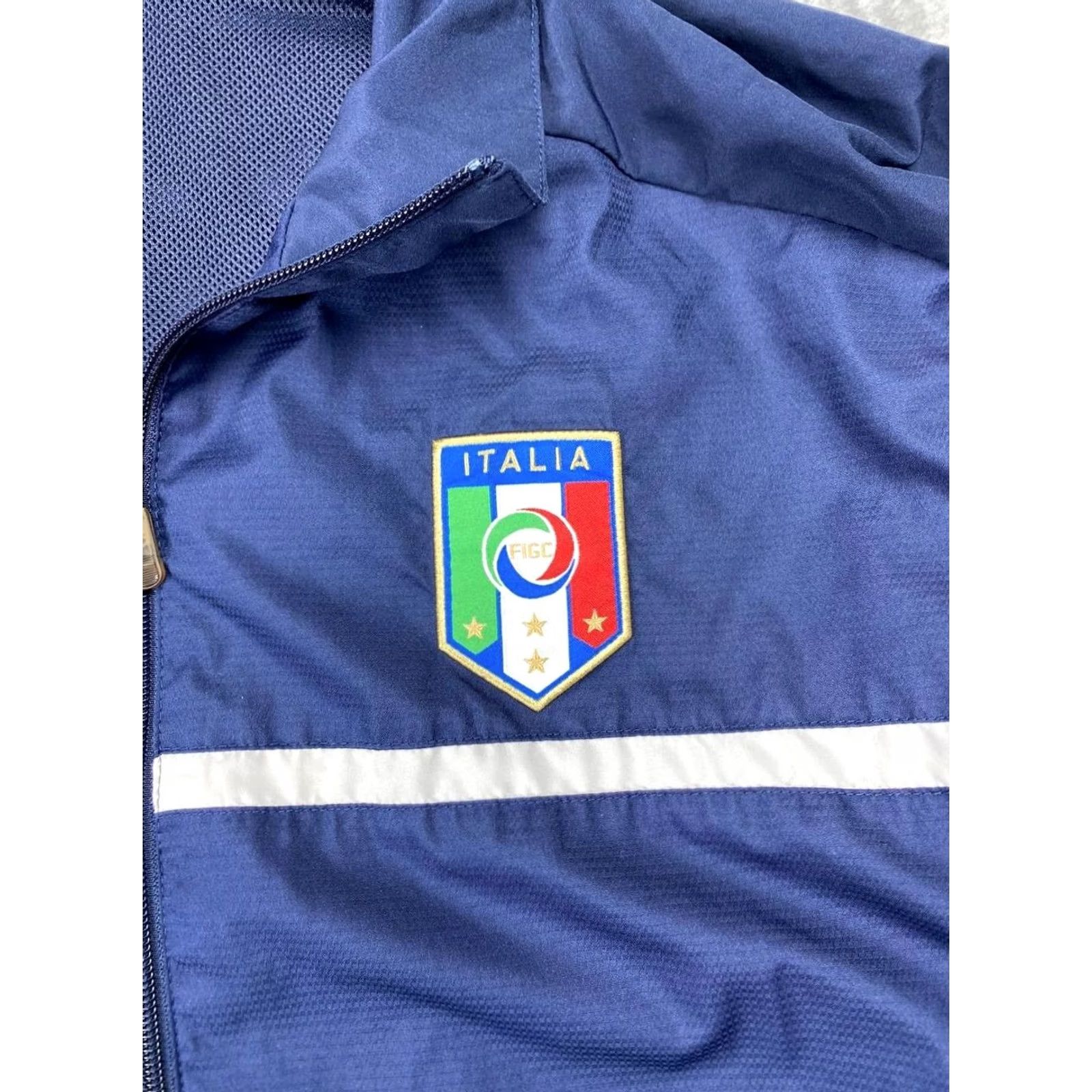 Puma VINTAGE PUMA Tracksuit Jacket And Pants 2 Piece Set XL Men Blue Logo Zip Long Sleeve Polyester Size 46R - 6 Thumbnail