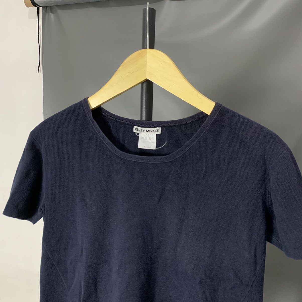 Issey Miyake × Japanese Brand × Pleats Please Issey Miyake Vtg ISSEY MIYAKE Tee Size US L / EU 52-54 / 3 - 2 Thumbnail