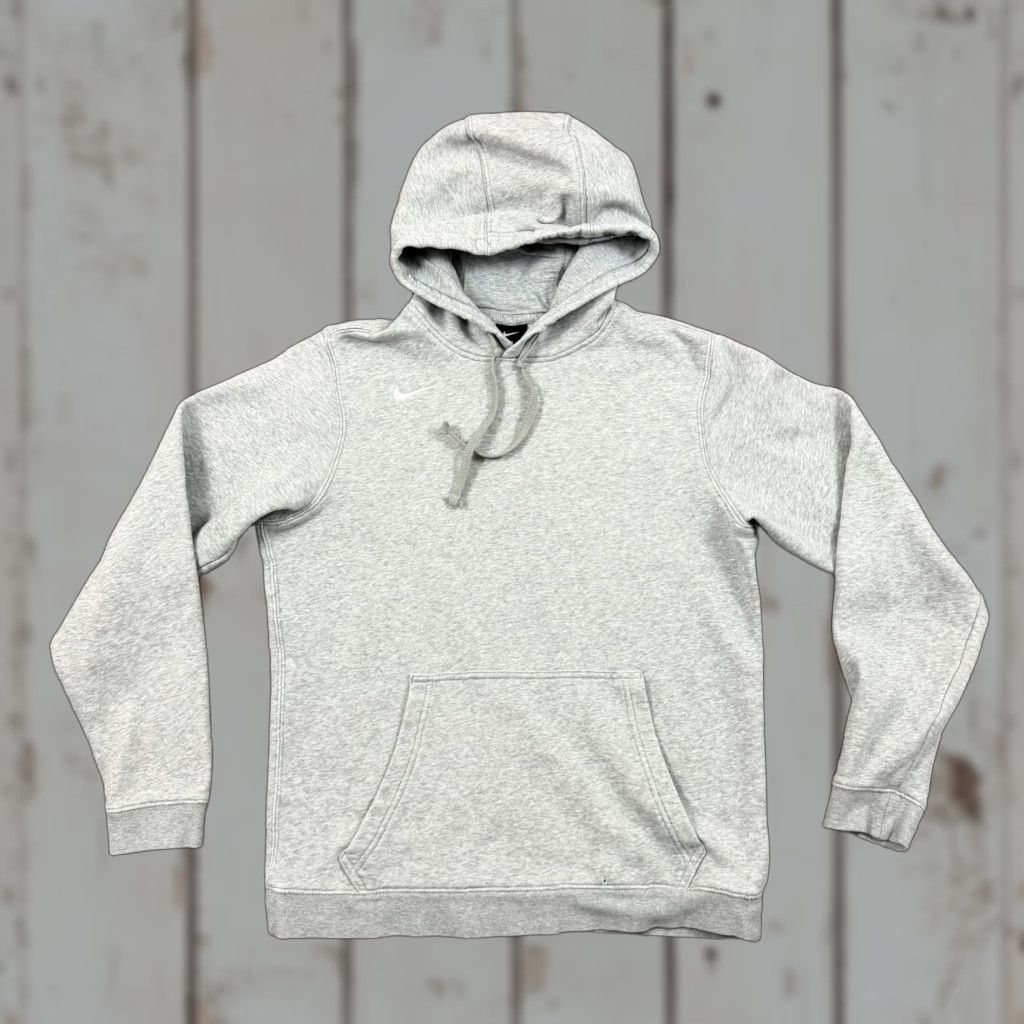 Nike Nike Hoodie Mens S Gray Fleece Pullover Hooded Sweatshirt with Pockets 835585-063 Size US S / EU 44-46 / 1 - 1 Thumbnail