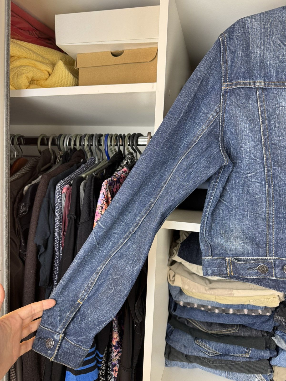Levi's Levis Positively Superior Womens Denim Jacket Size L / US 10 / IT 46 - 18 Thumbnail