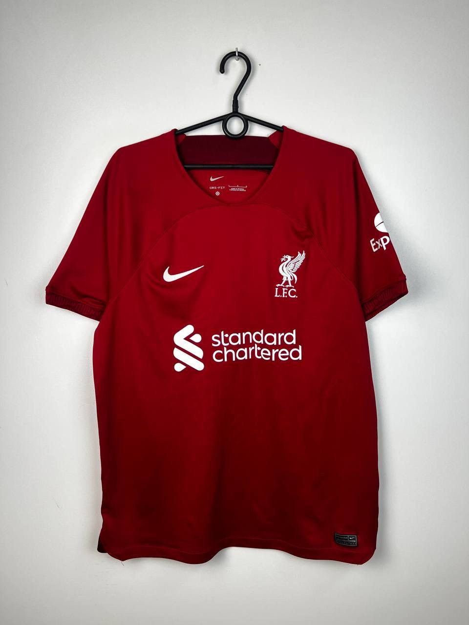 Vintage Liverpool Nike jersey t-shirts size L Size US L / EU 52-54 / 3 - 1 Thumbnail