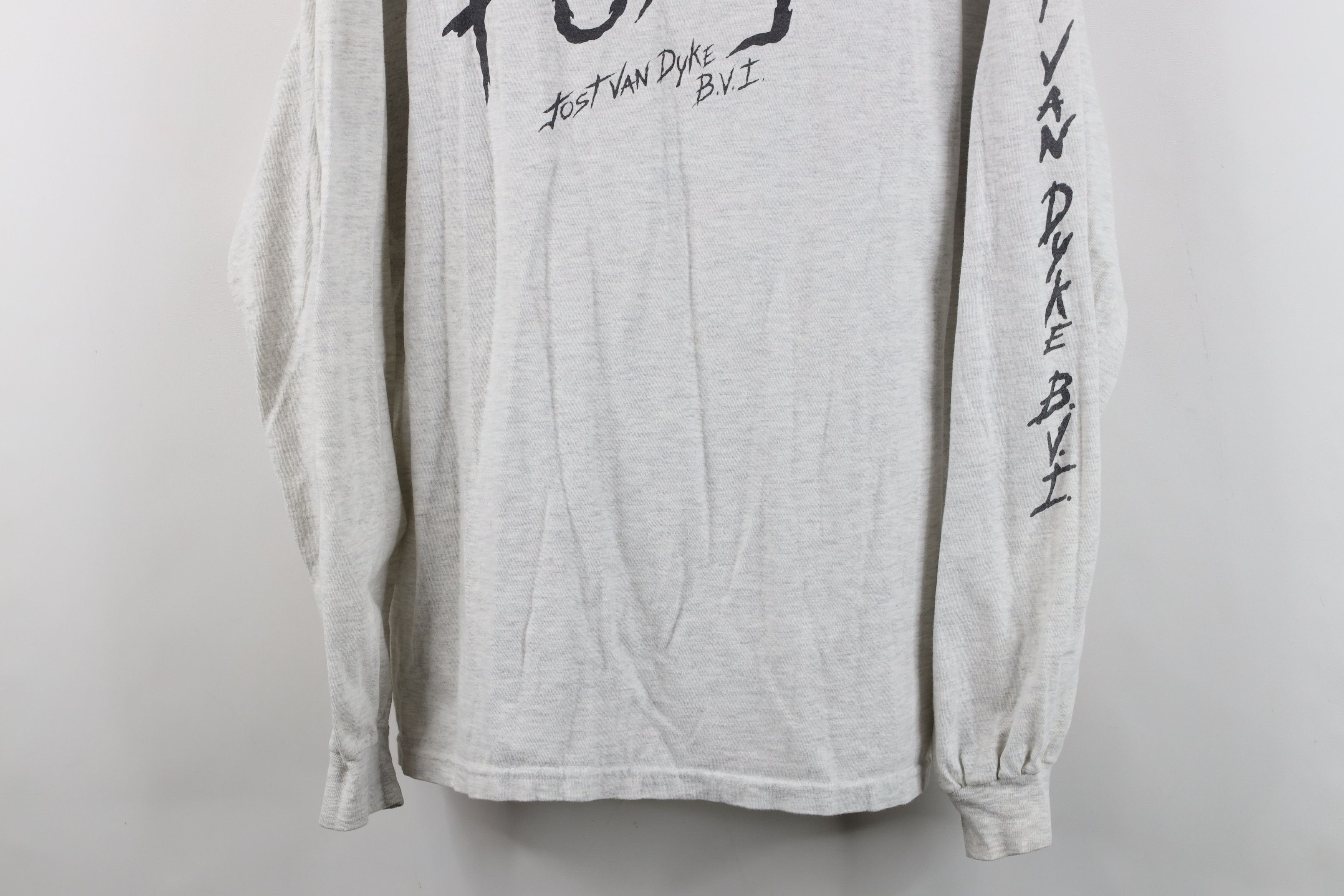 Vintage Vintage 90s Foxys Jost Van Dyke Virgin Long Sleeve T-Shirt Size US XL / EU 56 / 4 - 3 Thumbnail
