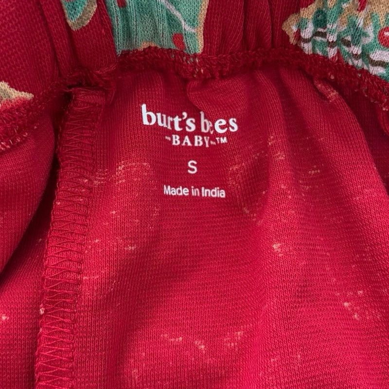 Other Burt’s Bees Men’s Pajama Pants Gingerbread Christmas Cookies Size US 26 / EU 42 - 4 Thumbnail