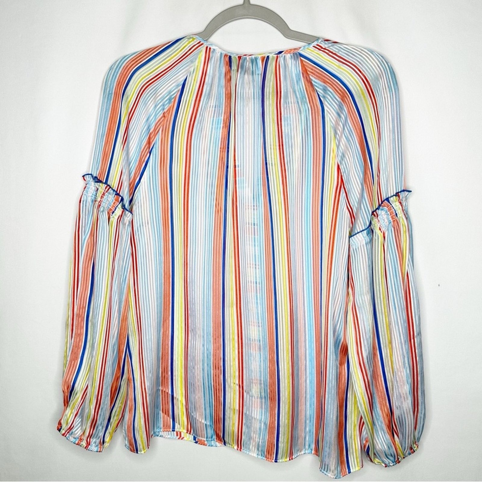 Tanya Taylor TANYA TAYLOR Illa Summer Stripe Top NWT in Size 0 Size XS / US 0-2 / IT 36-38 - 7 Thumbnail