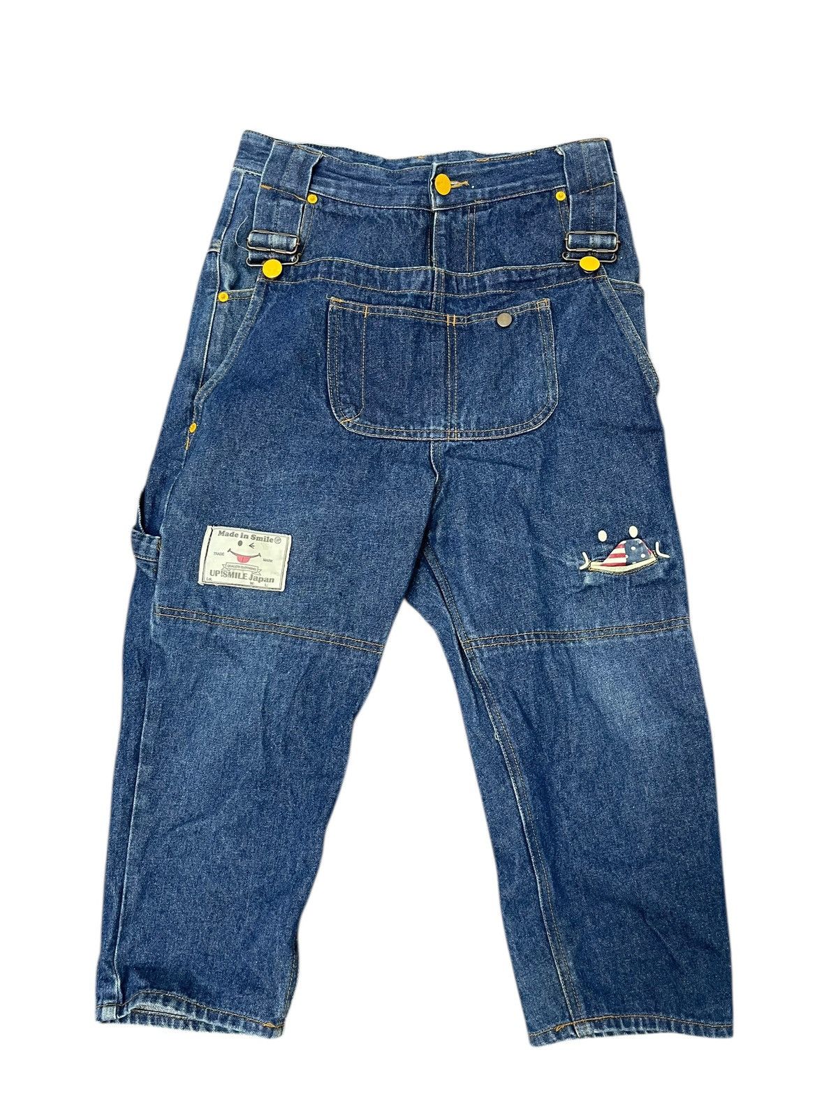 Japanese Brand Carpenter Cropped Up Smile margiela erd cdg kapital 4🟦1 Size US 31 - 7 Thumbnail