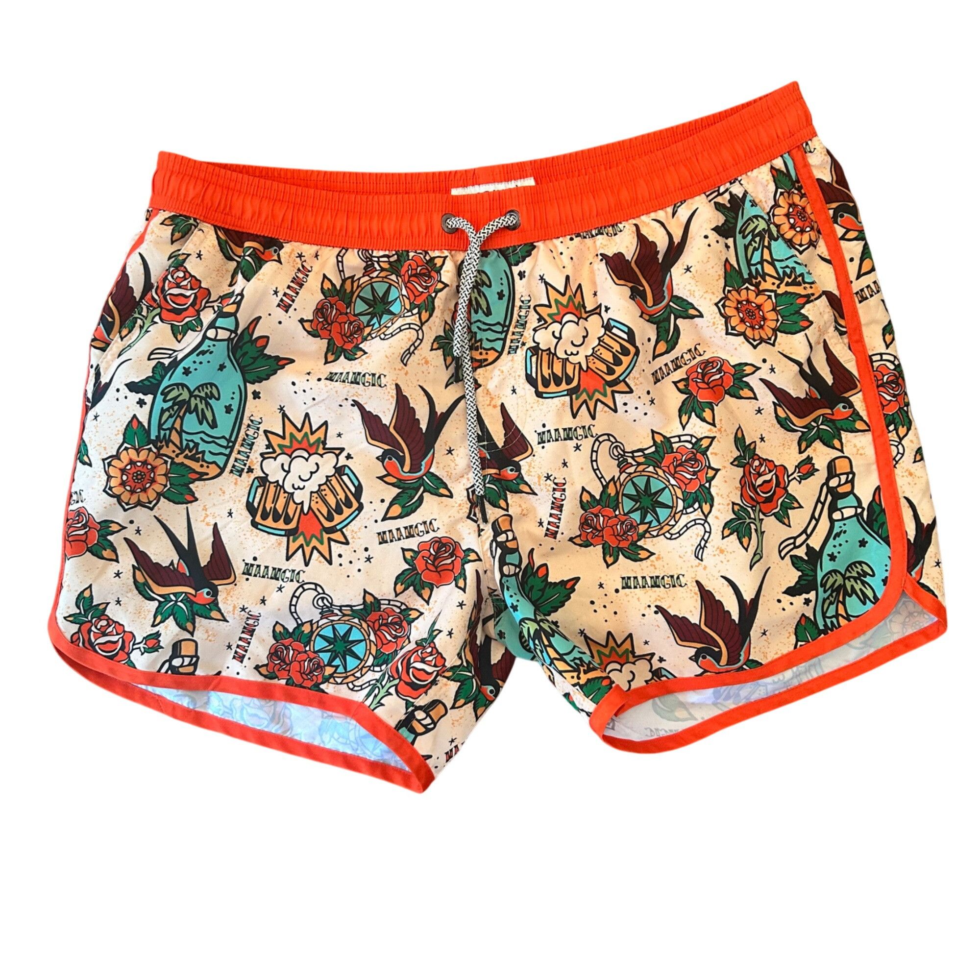 Other MAAMGIC Traditional Tattoo Novelty Print Classic Swim Trunks Size US 38 / EU 54 - 1 Thumbnail