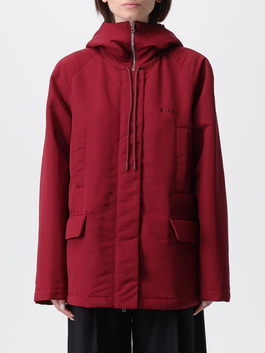 Gucci Gucci Jacket Woman Red Size S / US 4 / IT 40 - 1 Thumbnail