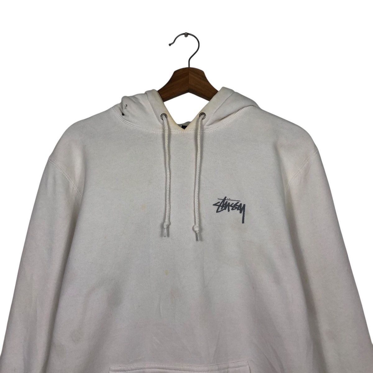 Stussy 📌Vintage Sweatshirt Hoodie Pull Over Stussy Big Logo Size US M / EU 48-50 / 2 - 14 Thumbnail