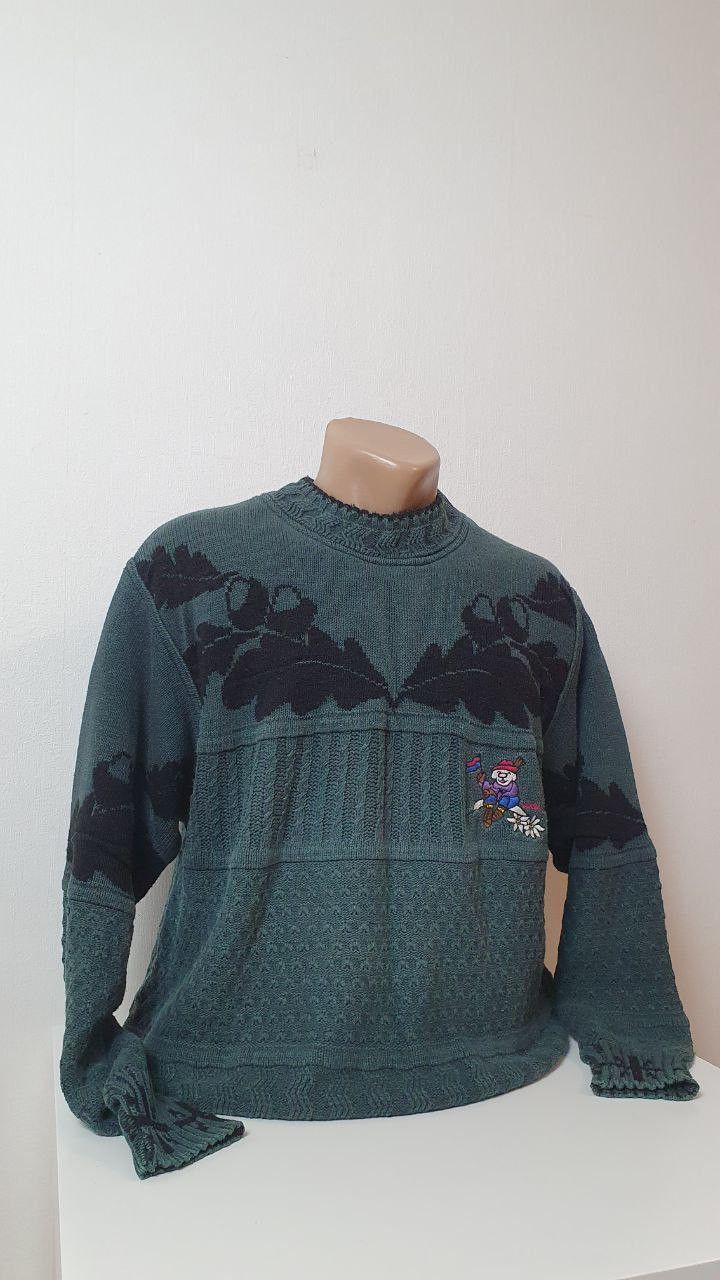 Carlo Colucci Vintage Sweater Carlo Colucci Cosby Retro 90s Pullover Size US XL / EU 56 / 4 - 6 Thumbnail