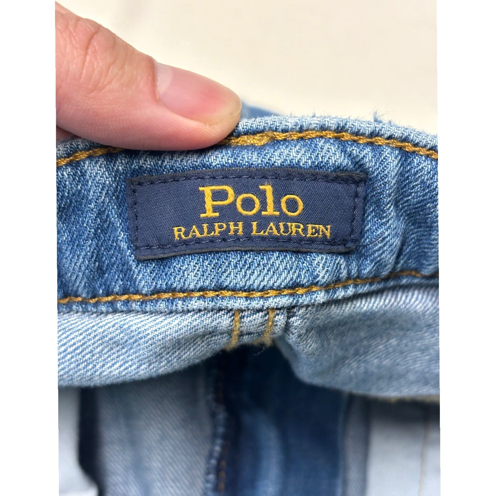Polo Ralph Lauren Polo Ralph Lauren Slim Boyfriend Jeans Blue Embroidered Logo Women W28X26 Size 36" / US 14 / IT 50 - 6 Thumbnail