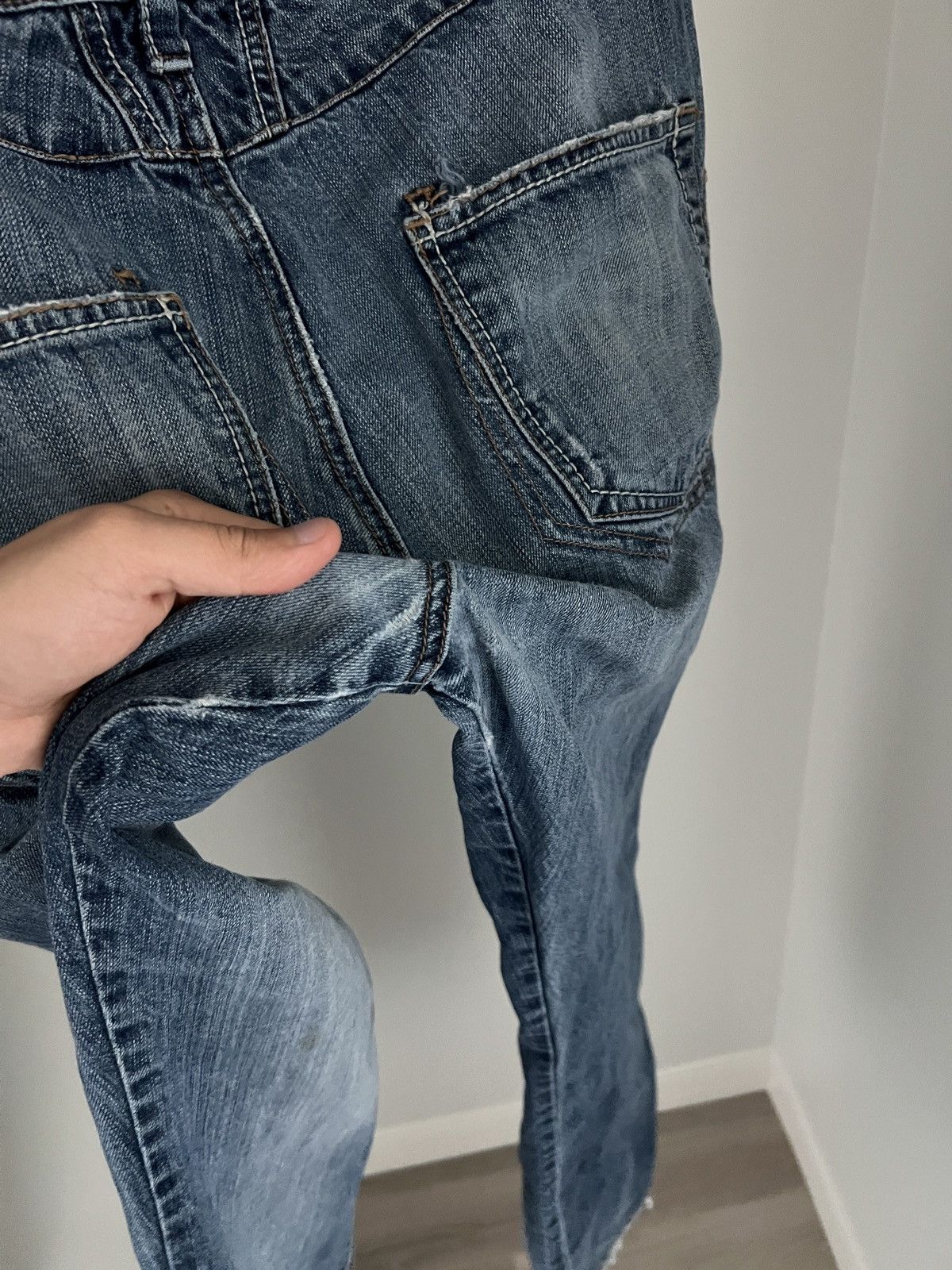 Marithe + Francois Girbaud 🔥 Vintage Marithe Francois Girbaud Blue Jeans Size US 33 - 15 Thumbnail