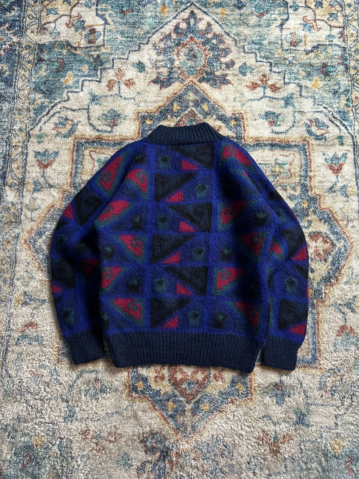Vintage Vintage 80s Helen Homonn Pullover Wool Sweater Medium Size M / US 6-8 / IT 42-44 - 2 Thumbnail
