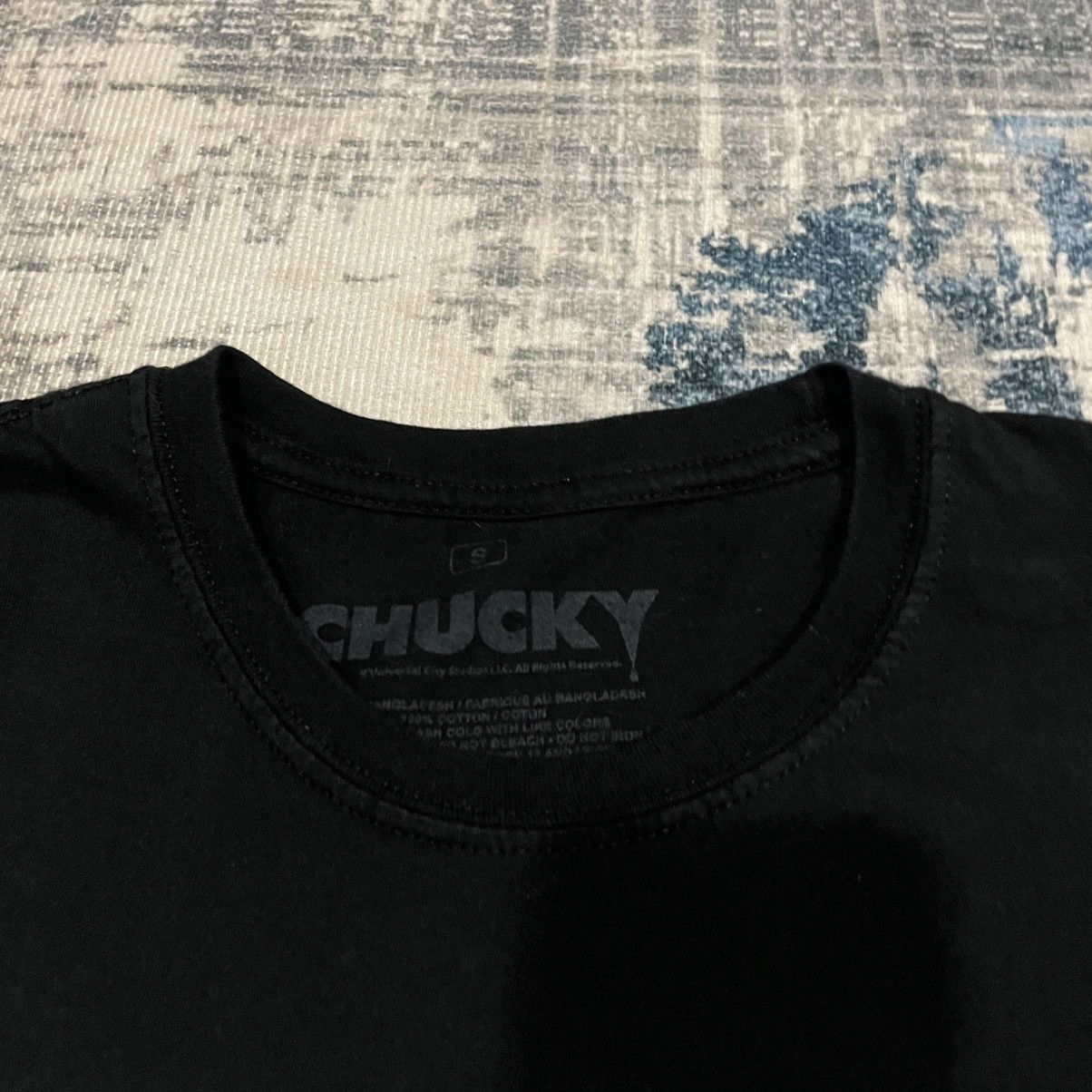 Vintage Chucky Movie Graphic T-shirt Men Black Short Sleeve Size US S / EU 44-46 / 1 - 4 Thumbnail