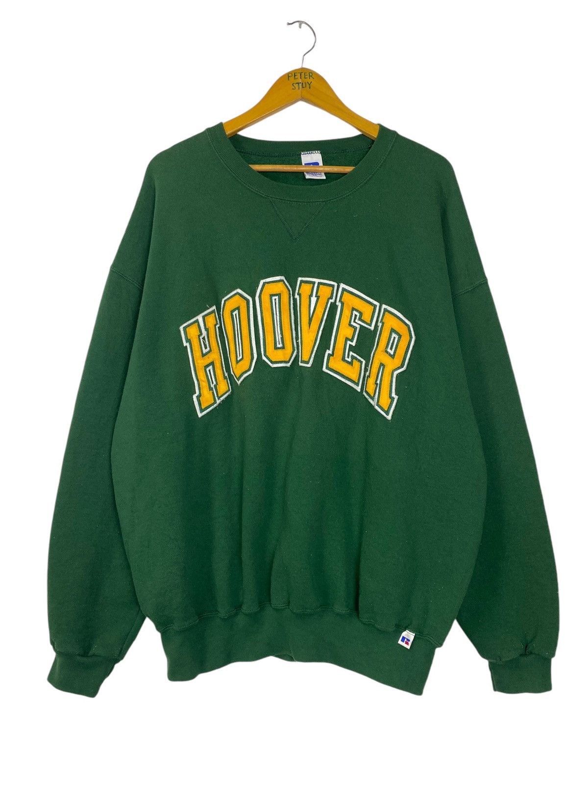 Russell Athletic × Vintage Vintage 90s Hoover Sweatshirt Size US XXL / EU 58 / 5 - 1 Thumbnail