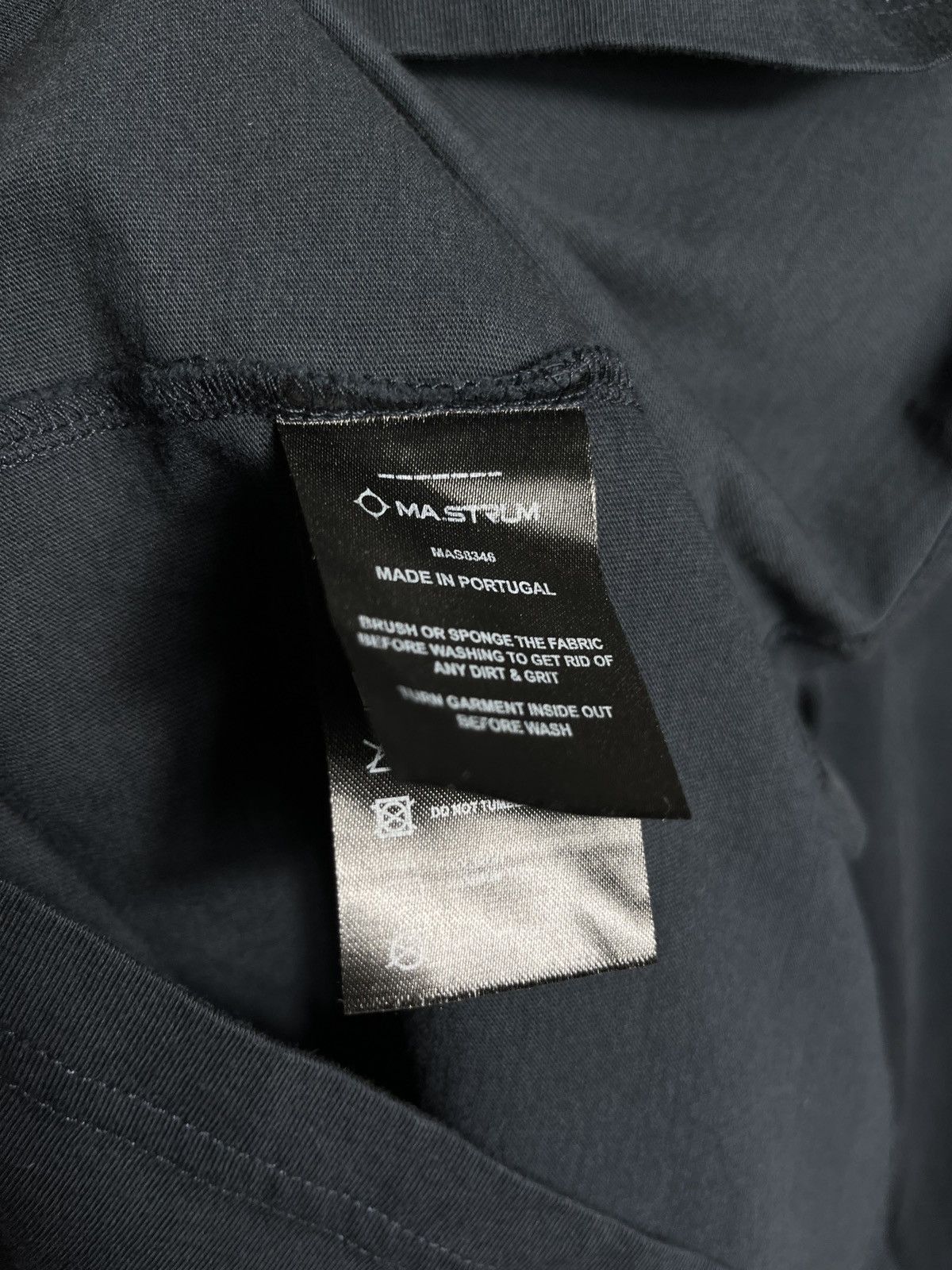 MA.STRUM ma strum long sleeve t shirt icon black cotton men’s Size US M / EU 48-50 / 2 - 6 Thumbnail