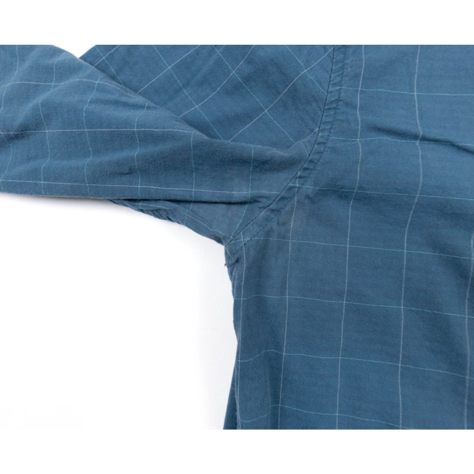 Vintage Betabrand Men's Long Sleeve Button-Up Shirt Large Blue Preppy Casual Size US L / EU 52-54 / 3 - 5 Thumbnail
