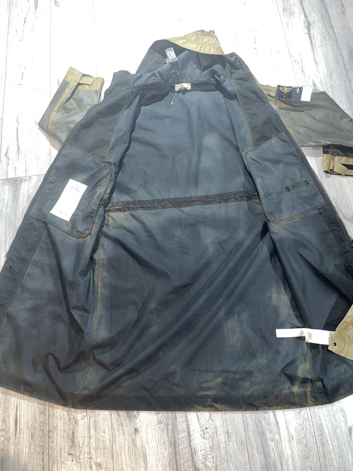 Stone Island Stone island hand sprayed mussola gommata Size US XXL / EU 58 / 5 - 9 Thumbnail