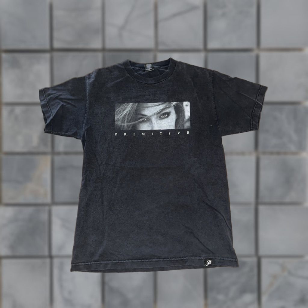 Primitive Primitive Woman Photograph Box Logo T-Shirt Black Medium 19x27 Size US M / EU 48-50 / 2 - 1 Thumbnail