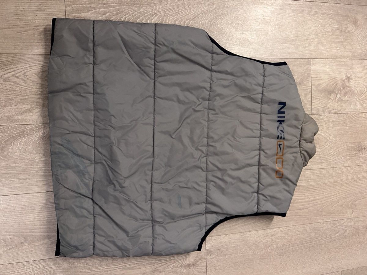 Nike × Vintage Vintage Nike puff Vest Jacket Reversible 2000 90s Y2K Navy Size US XXL / EU 58 / 5 - 9 Thumbnail