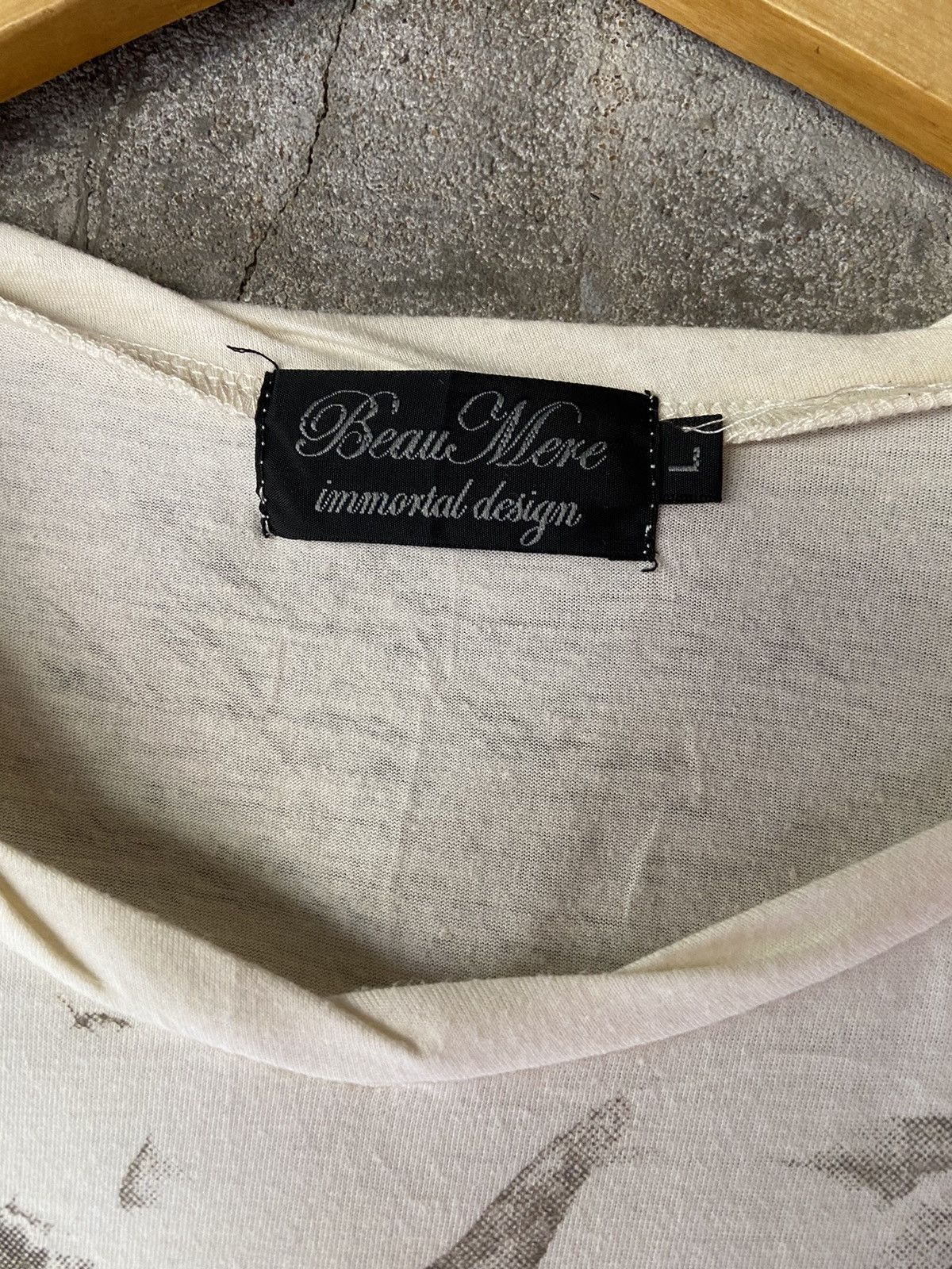 Japanese Brand BEAUMERE IMMORTAL DESIGNNTEE SHIRT Size US M / EU 48-50 / 2 - 7 Thumbnail