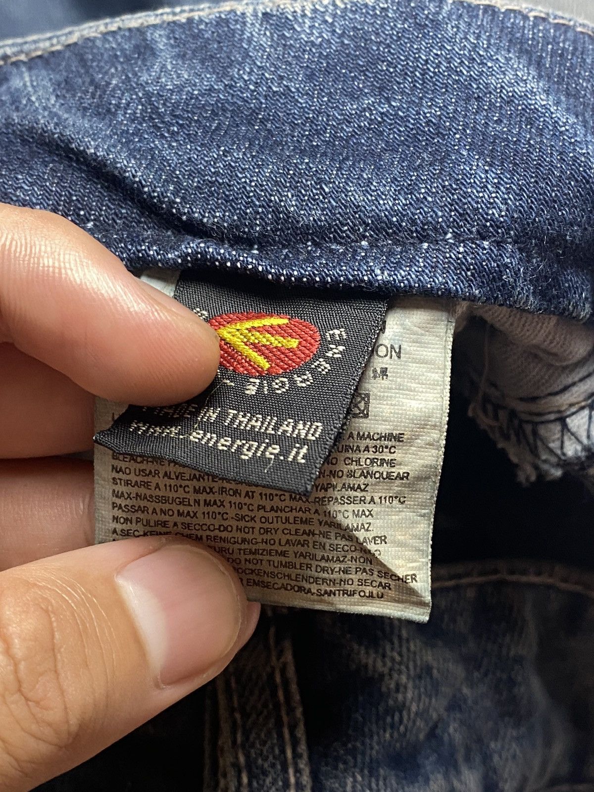 Energie 2000s Energie Italy - Mud Wash Lowrise Flared Denim Size US 28 / EU 44 - 9 Thumbnail