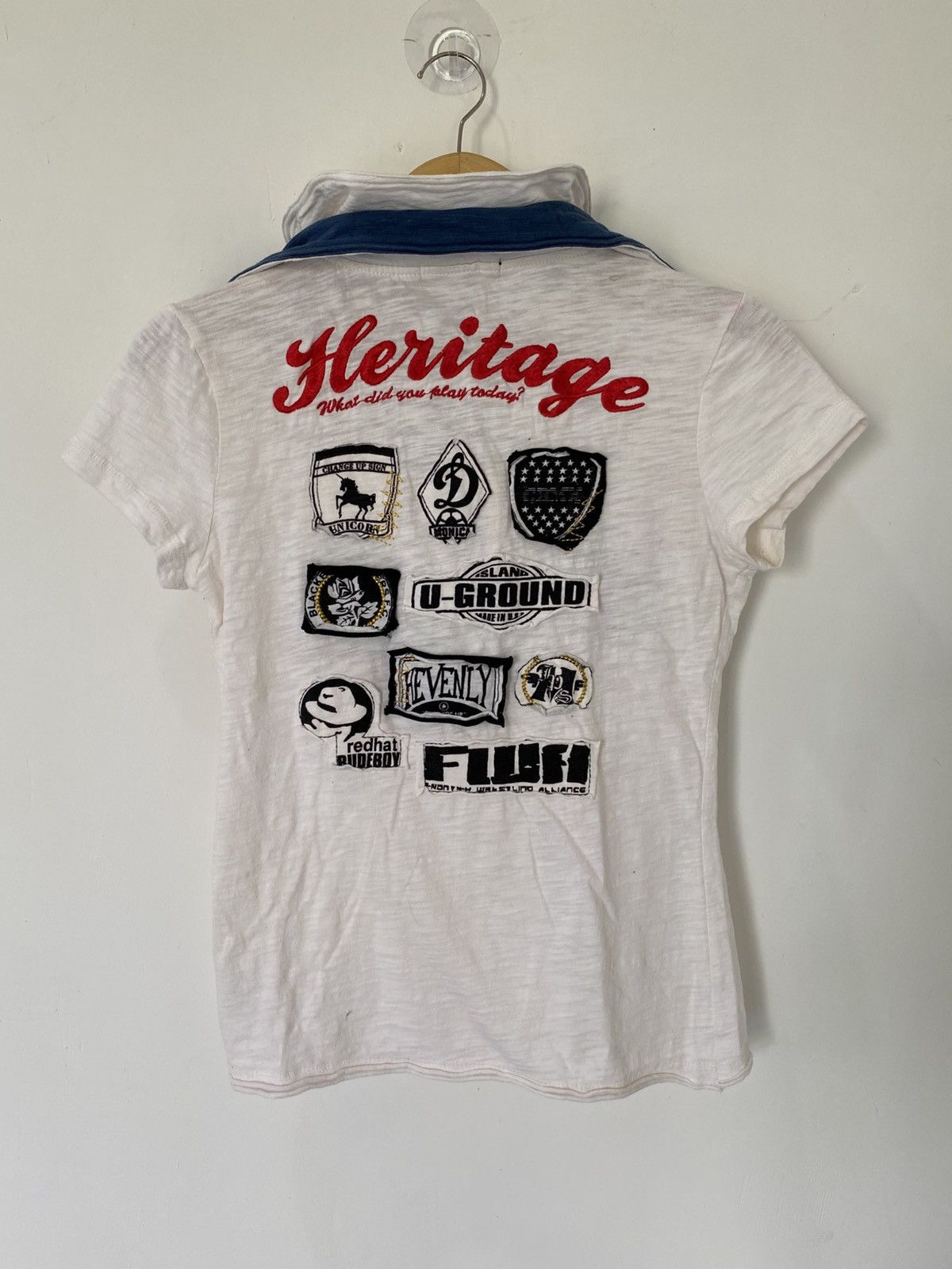 Japanese Brand japanese brand y2k polo short shirt Size S / US 4 / IT 40 - 4 Thumbnail