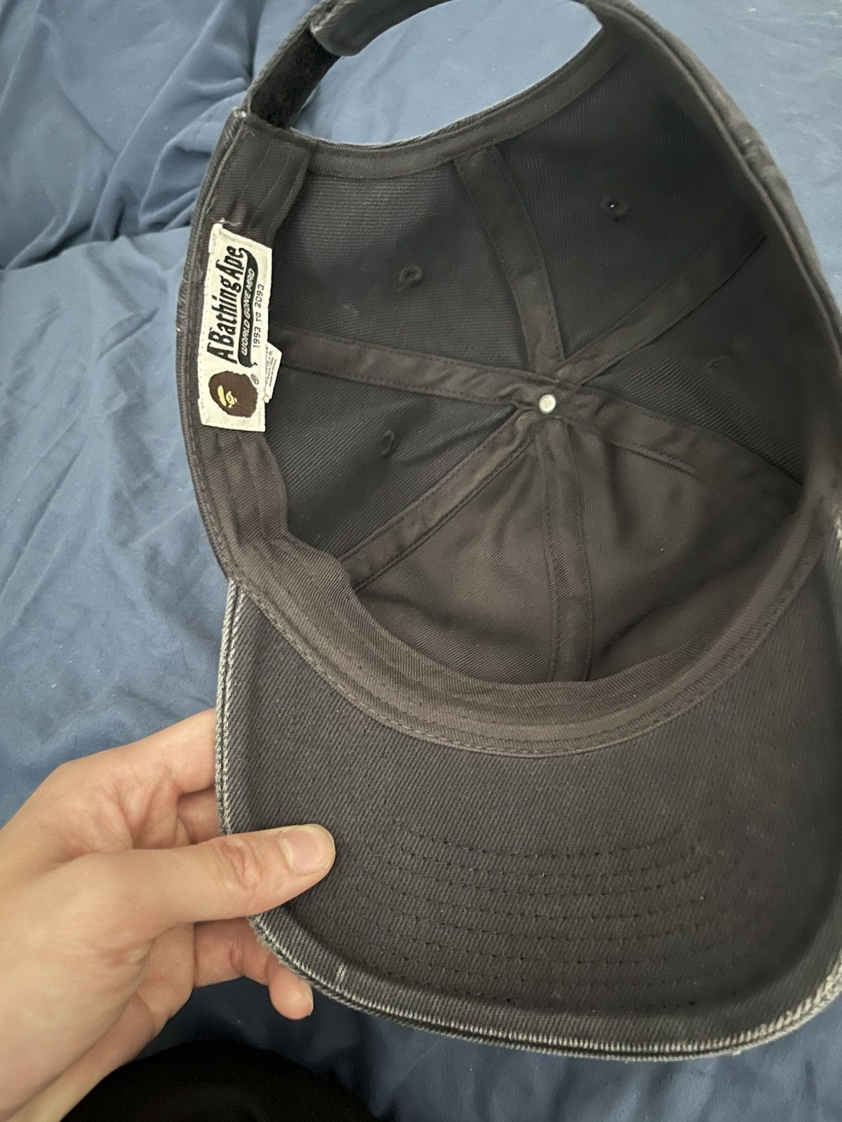 Bape Black overdyed Bape Hat Size ONE SIZE - 3 Thumbnail