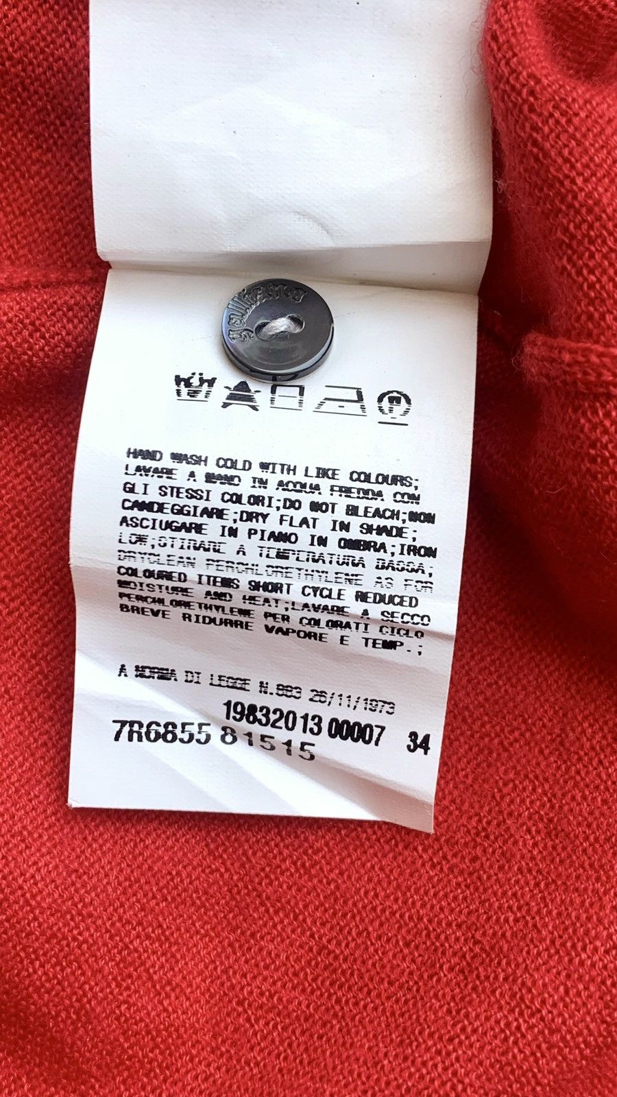 John Galliano John Galliano Red Cardigan Newspaper Print Provocateur Size S / US 4 / IT 40 - 8 Thumbnail