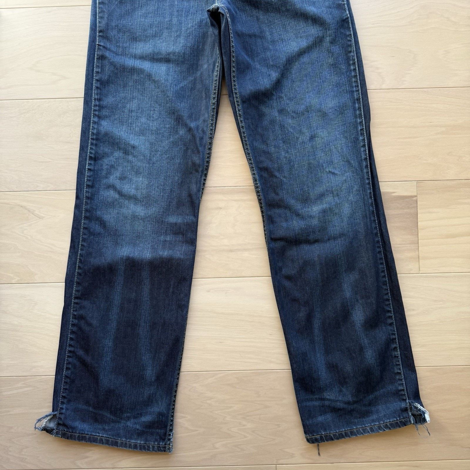 Levi's × Vintage Vintage Levis Jeans 32 Blue Y2K Western Denim Workwear Size US 32 / EU 48 - 4 Thumbnail