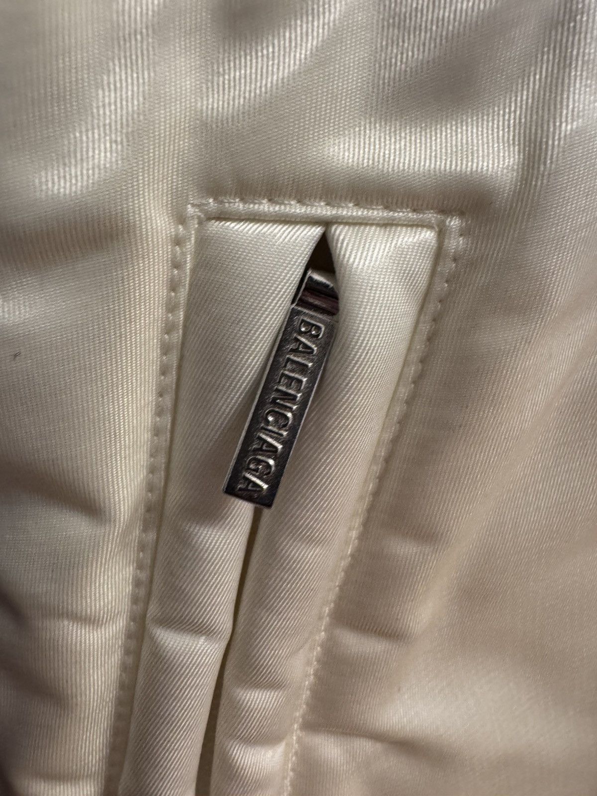 Balenciaga Balenciaga Padded Tracksuit Bomber Jacket Blue White Size US S / EU 44-46 / 1 - 6 Thumbnail