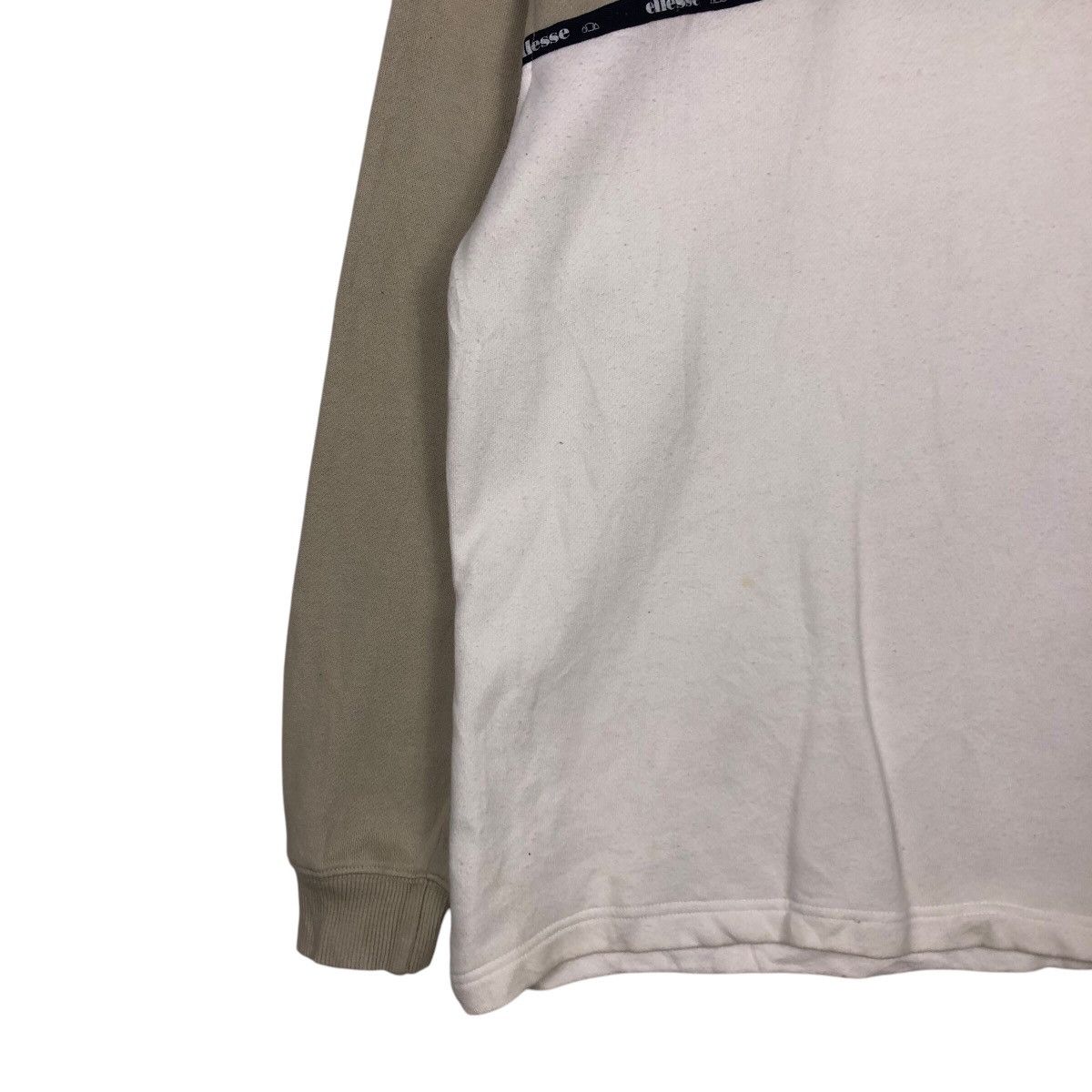 Ellesse × Japanese Brand × Vintage 📌Vintage Half Button Collar Ellesse Streetwear Size US L / EU 52-54 / 3 - 4 Thumbnail