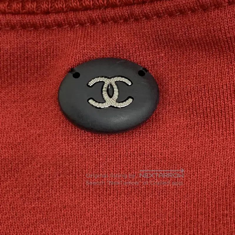 Chanel Chanel Red Cotton Sweatshirt for Women . Size XXS / US 00 / IT 34 - 5 Thumbnail