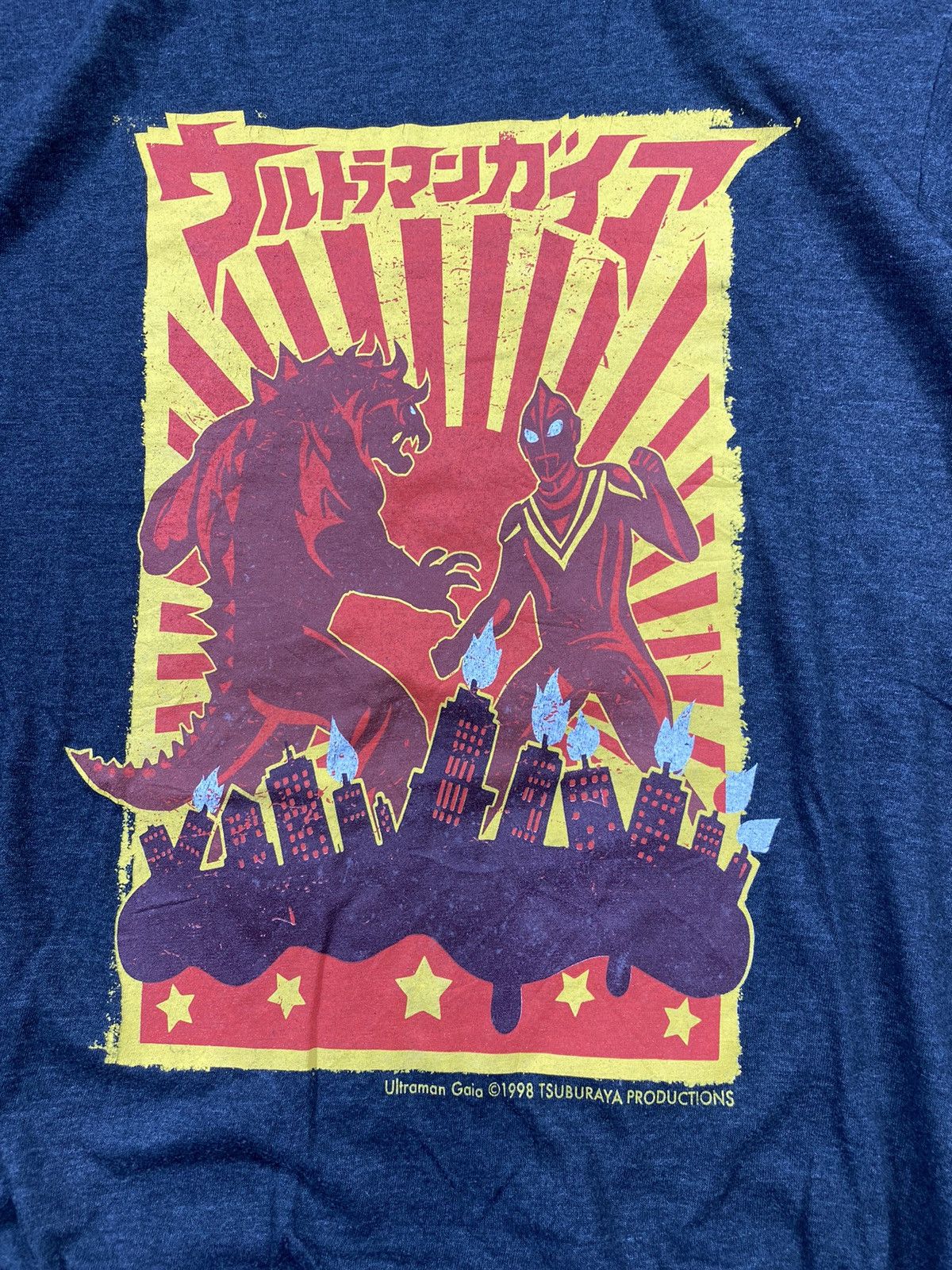 Anime × Japanese Brand × Vintage Vintage Ultraman Gaia 1998 tee Size US M / EU 48-50 / 2 - 3 Thumbnail