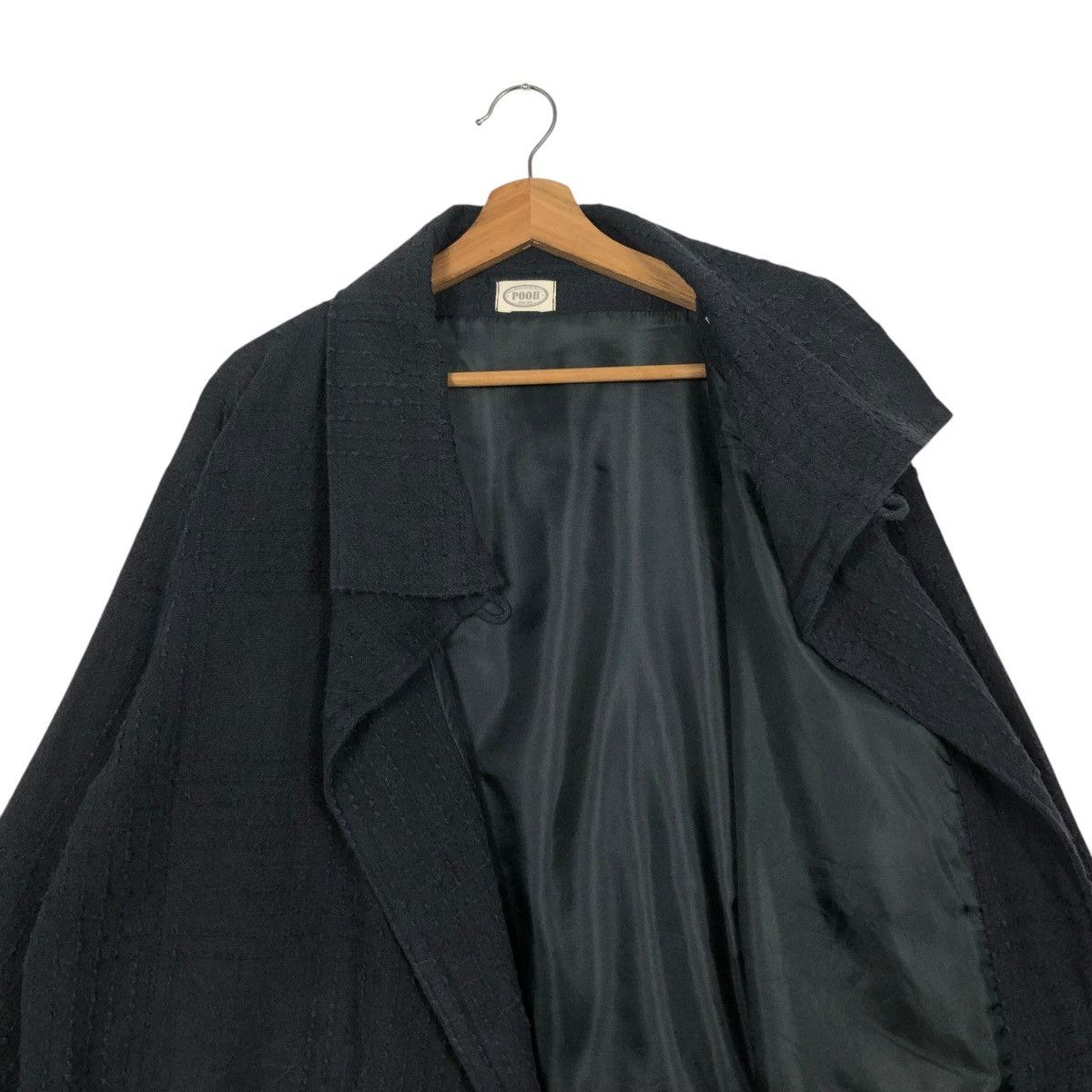 Japanese Brand 🔥RICH BLACK DUCK CANVAS CHORE WORK JACKET POOH ISSEY MIYAKE Size US M / EU 48-50 / 2 - 14 Thumbnail