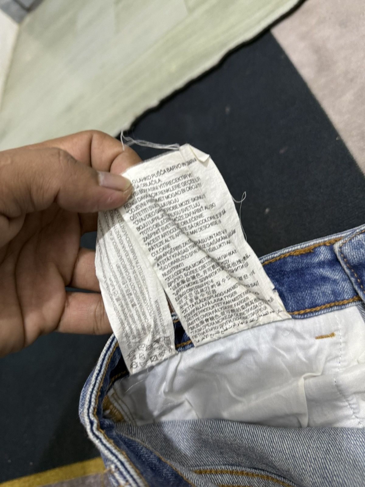 Pull & Bear PULL&BEAR IFSIXWASNINE DENIM PANTS Size US 30 / EU 46 - 9 Thumbnail
