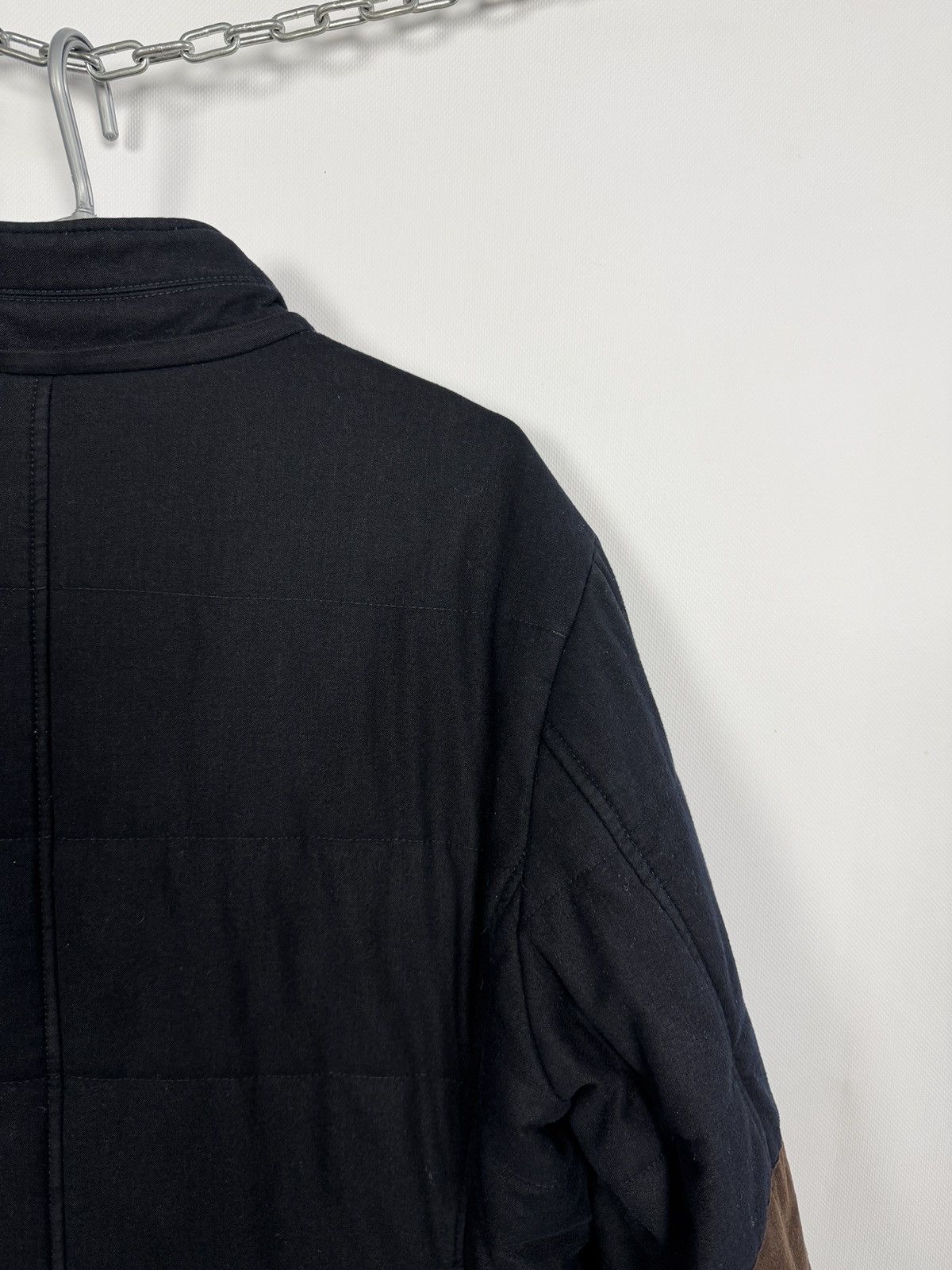 Gimo's Gimo’s Jacket Quilted Winter Coat Elbow Patch Italy Size 56 Size US XL / EU 56 / 4 - 17 Thumbnail
